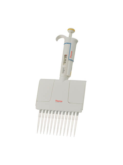 Mechanical dispenser Lenpipet TECHNO F1 5-50 µl, 12 channels
