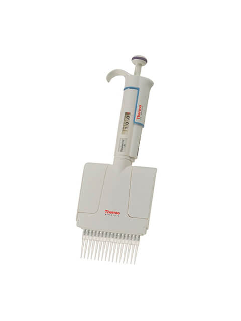 Mechanical dispenser Lenpipet TECHNO F1 1-10 µl, 16-channel