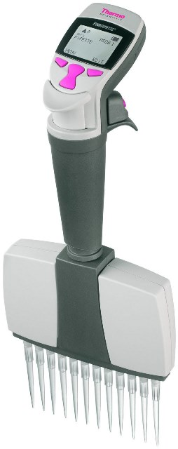 Electronic dispenser Lenpipet NOVUS 1-10 µl, 12-channel