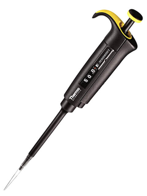 Mechanical dispenser Lenpipet BLACK 5-50 µl, 1-channel