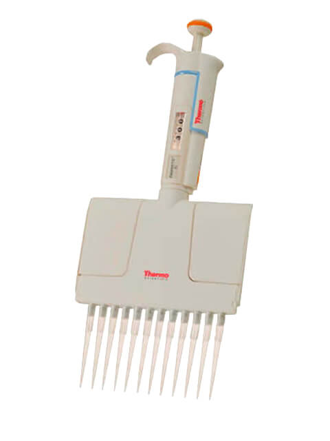 Mechanical dispenser Lenpipet TECHNO F1 30-300 µl, 12-channel