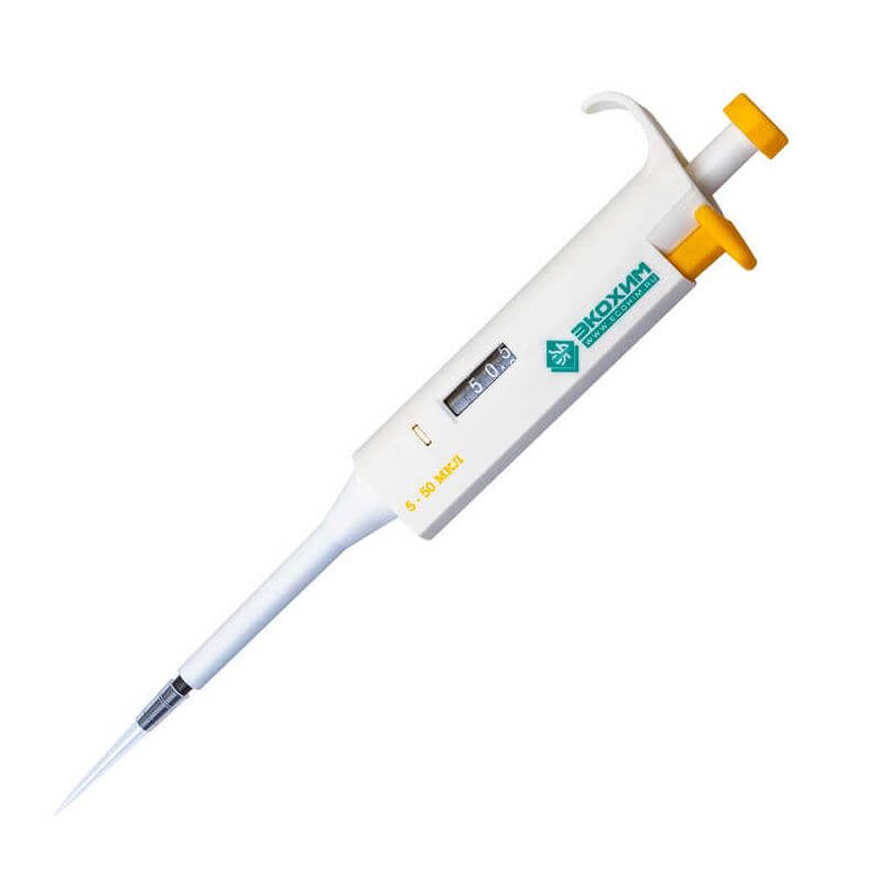 Dispenser Ecokhim OP-1-5-50 (5-50 µl, 1-channel, mechanical)