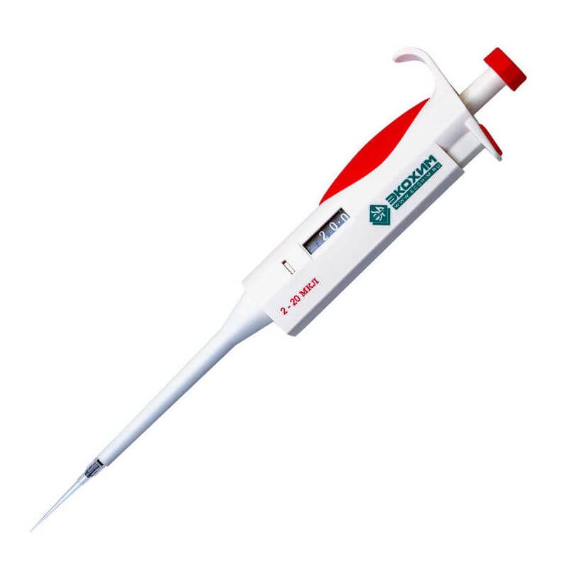 Dispenser Ecokhim OP-1-2-20 (2-20 µl, 1-channel, mechanical)