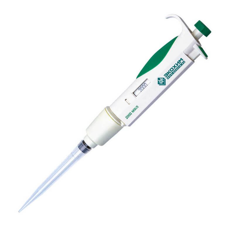 Dispenser Ecokhim OF-1-2000 (2000 µl, 1-channel, mechanical)