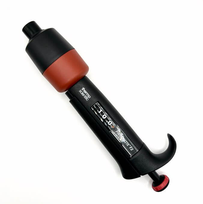 Dispenser 1-channel Black Finpipet F2 1000-10000 µl, art. 4642110