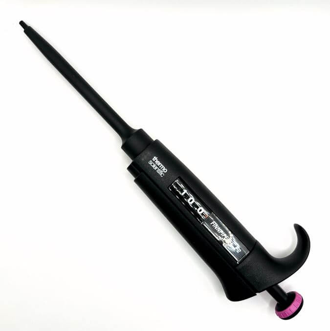 Dispenser 1-channel Black Finpipet F2 1-10 µl, art. 4642030