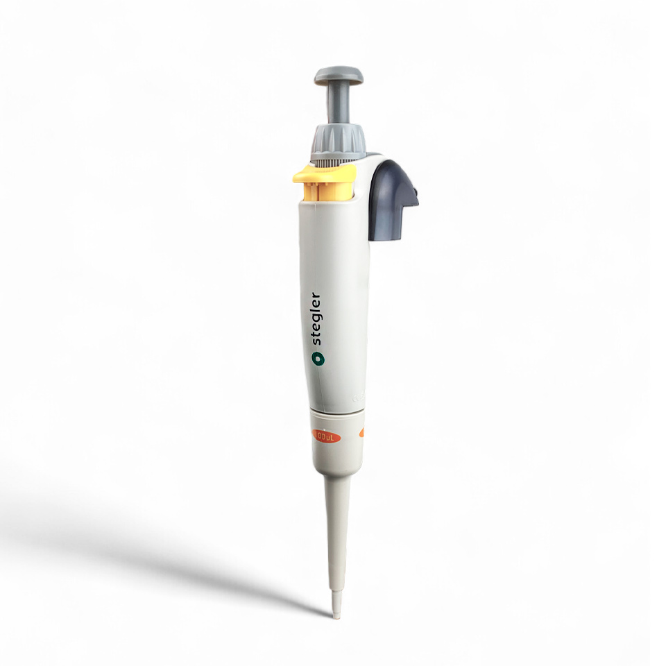 Single-channel constant volume dispenser Stegler SFA-1-100 (fixed volume, 100 µl, autoclavable)