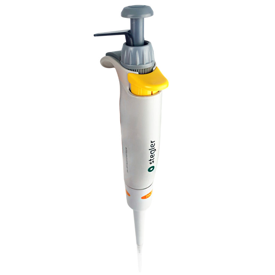Single-channel constant volume dispenser Stegler SFA-1-20 (fixed volume, 20 µl, autoclavable)