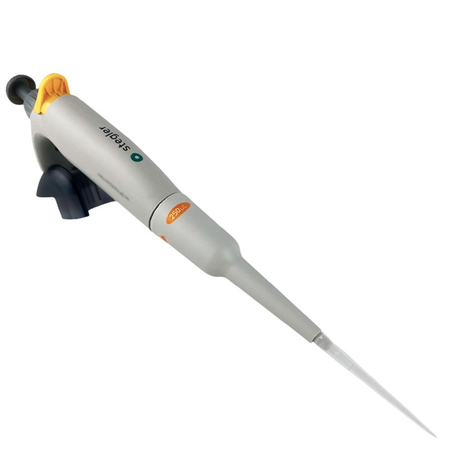 Single-channel constant volume dispenser Stegler SFA-1-250 (fixed volume, 250 µl, autoclavable)