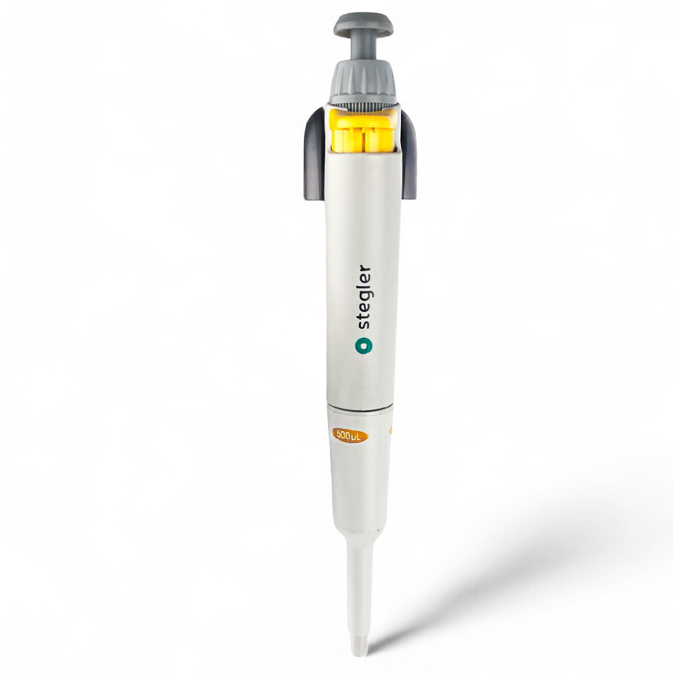 Single-channel constant volume dispenser Stegler SFA-1-500 (fixed volume, 500 µl, autoclavable)