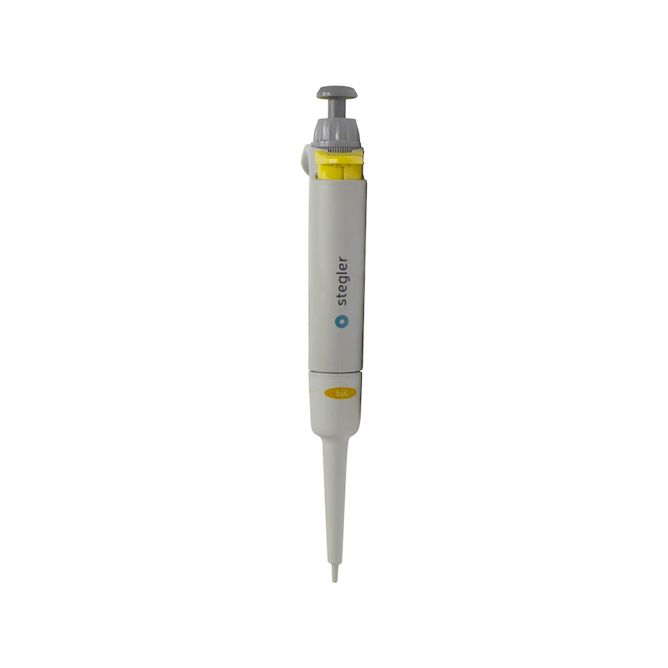 Single-channel constant volume dispenser Stegler SF-1-5 (fixed volume, 5 µl, partially autoclavable)