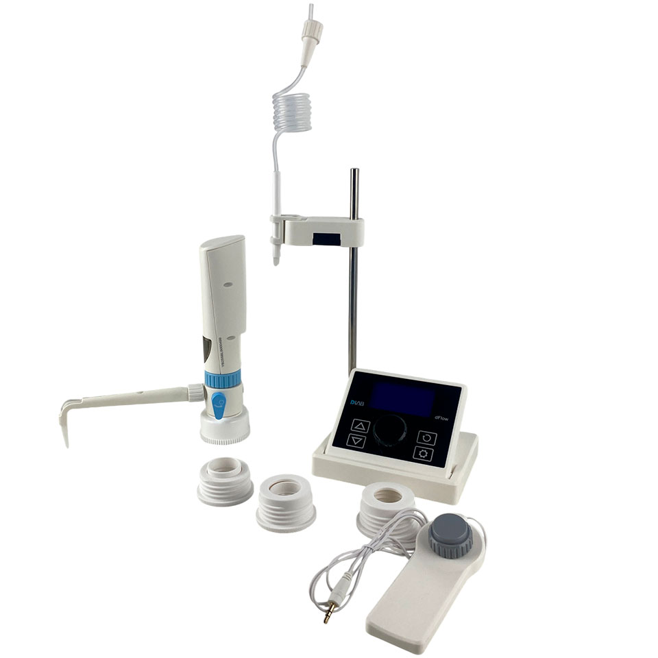 Electronic bottle dispenser DLAB dFlow 1-99.9 ml, art. 7012300001