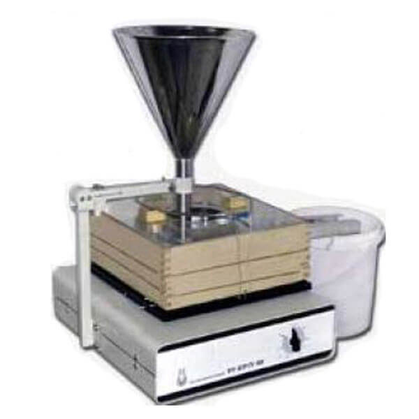 Universal laboratory sieving machine U1-ERL-10-3 (with a set of sieves for grain contamination)