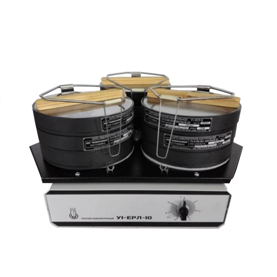 Laboratory sieving Zernotekhnika U1-ERL-10-2 (three-cavity, 6 sieves)