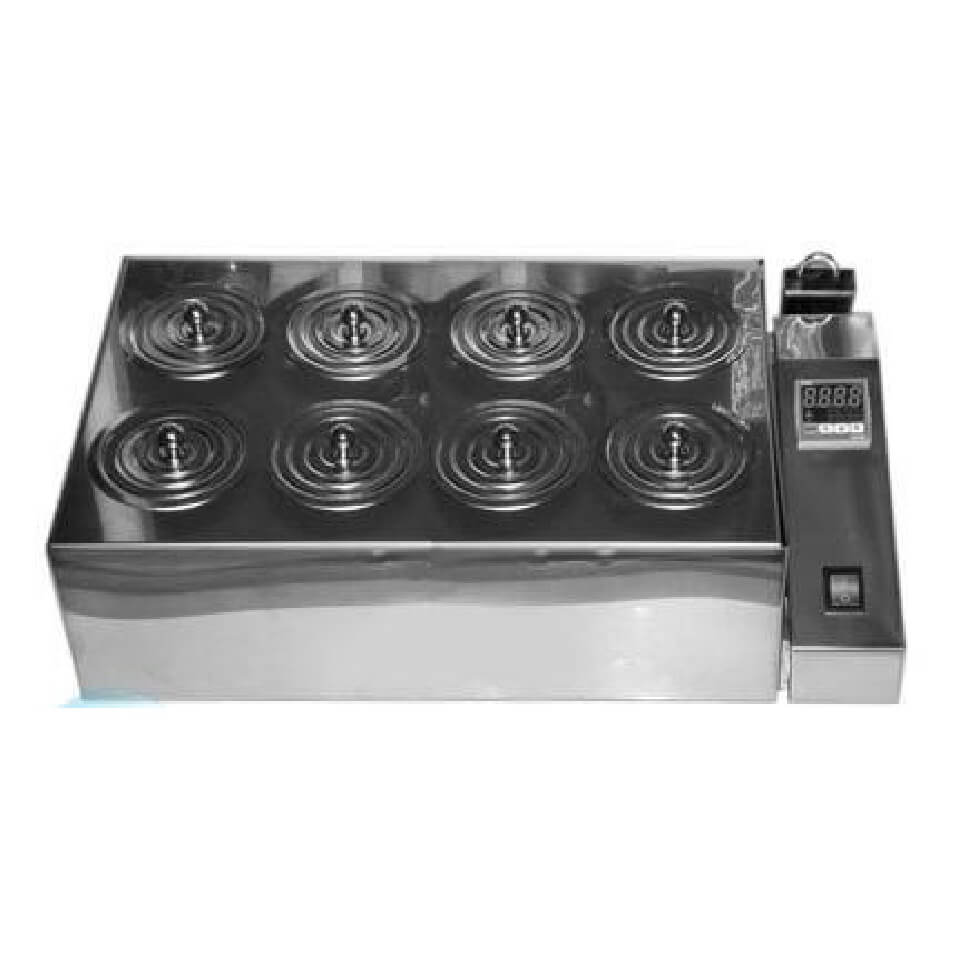 Water bath with rings Belaquilon WB-8 (8 places, +35…+95 °C)