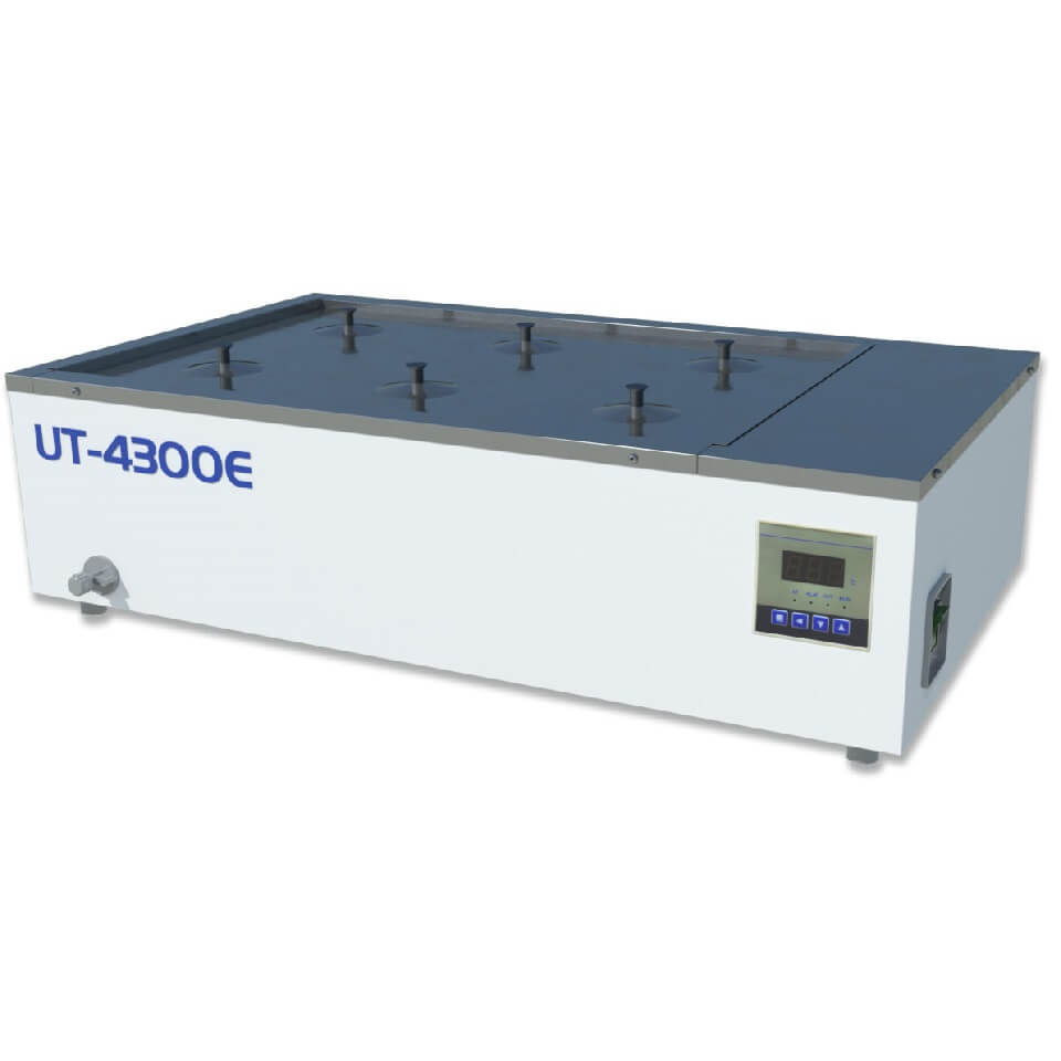 Water bath ULAB UT-4300E (17 l, Troom +10...+100 °C, 6 places)