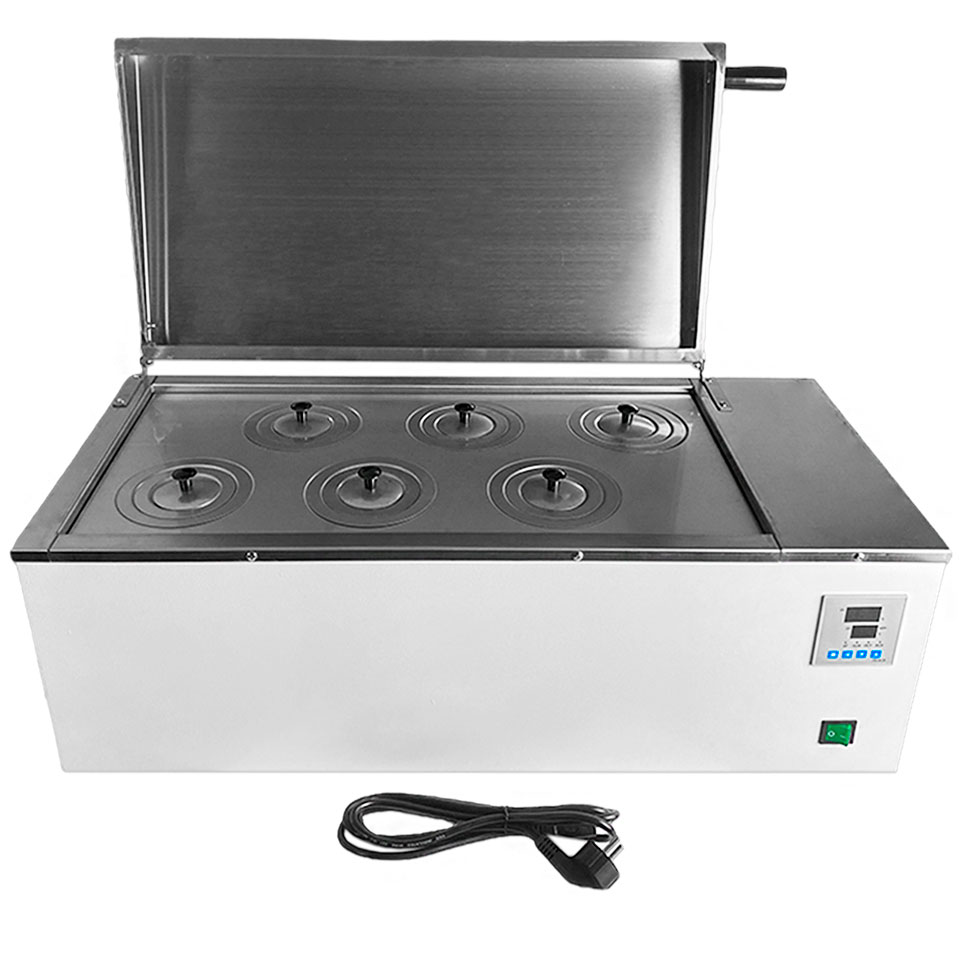 Water bath Stegler SHHW21.600AII (36 l, Troom +5...100 °C, 6 places, deep)