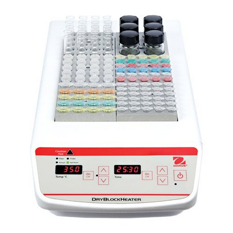 Solid state thermostat OHAUS HB6DG (6 blocks, from 5 above ambient to 120 °C, digital)