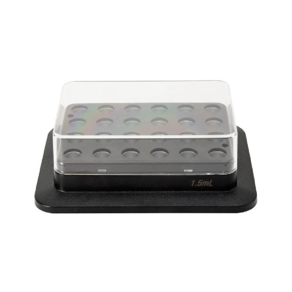 DLAB magnetic heating block for 24x1.5 ml test tubes, art. 18900402