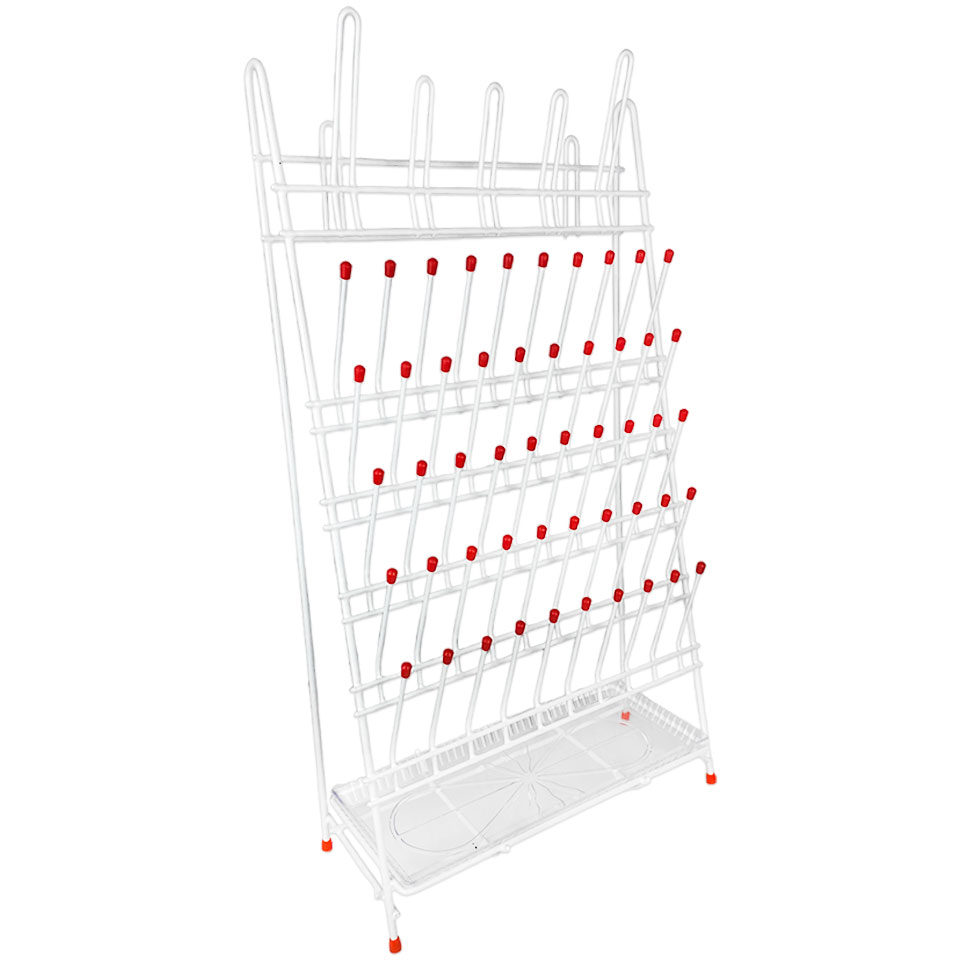 Dryer for laboratory glassware Stegler SL-55 (metal, 55 places, 675×355×155 mm)