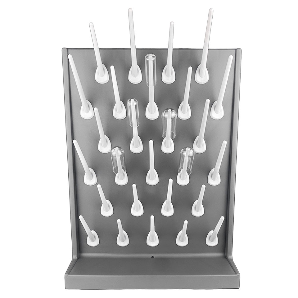 Dryer for laboratory glassware Stegler SL-27 (polypropylene, 27 places, 400×555×110 mm)