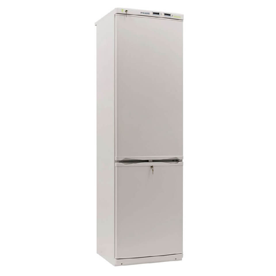 Laboratory refrigerator POZIS HL-340-1 for storing drugs and vaccines (cold: 270 l, +2...+15 °C, frost: 130 l, -10...-25 °C)