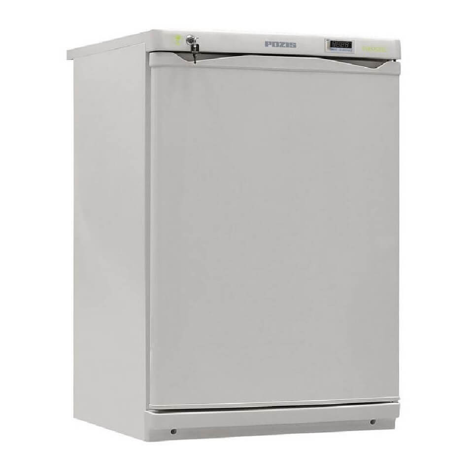 Pharmaceutical refrigerator HF-140-2 POZIS for storing drugs and vaccines (140 l, +2…+15 °C, metal door, control unit BU-M01)