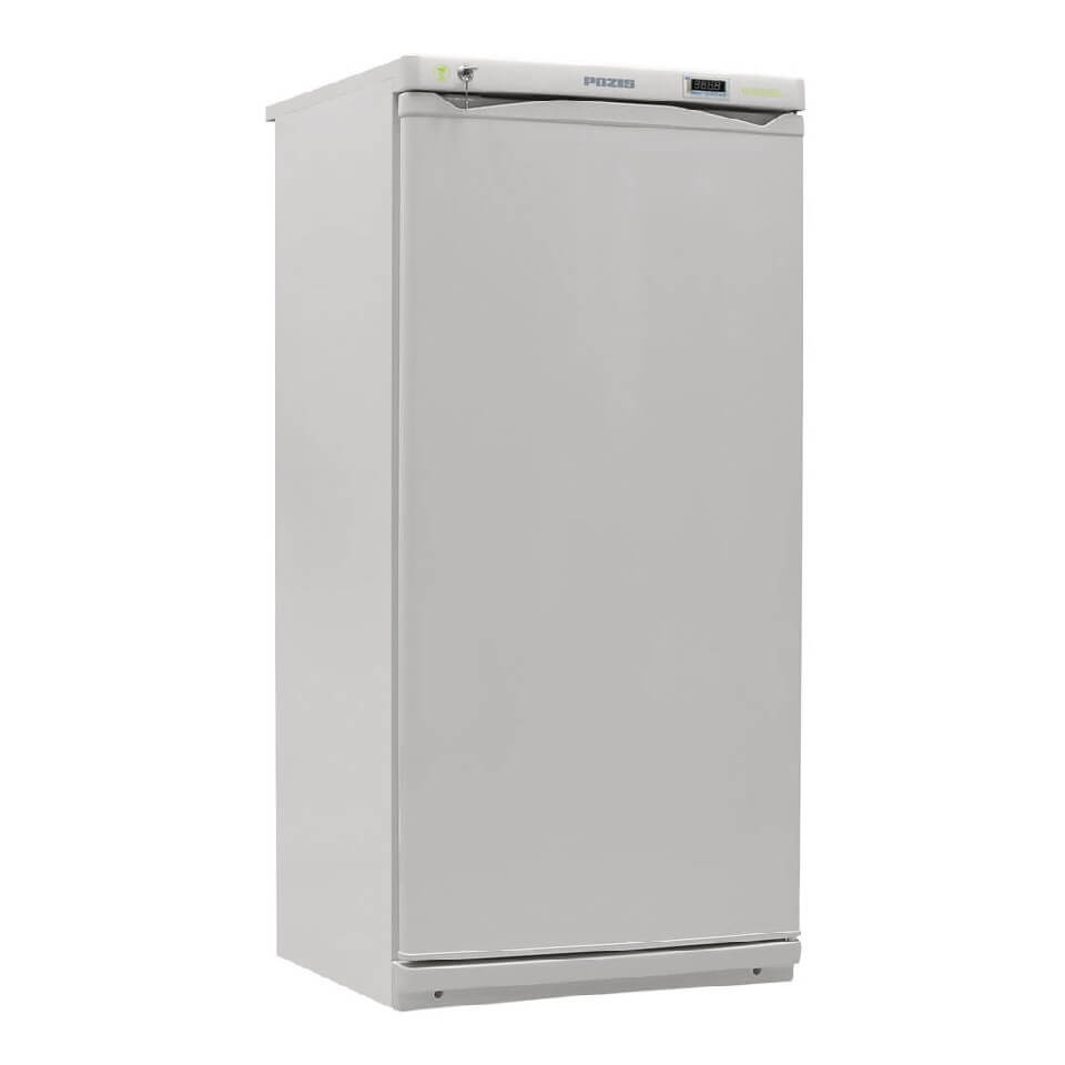 Pharmaceutical refrigerator HF-250-4 POZIS for storing drugs and vaccines (250 l, +2…+15 °C, metal door, control unit BU-M01)