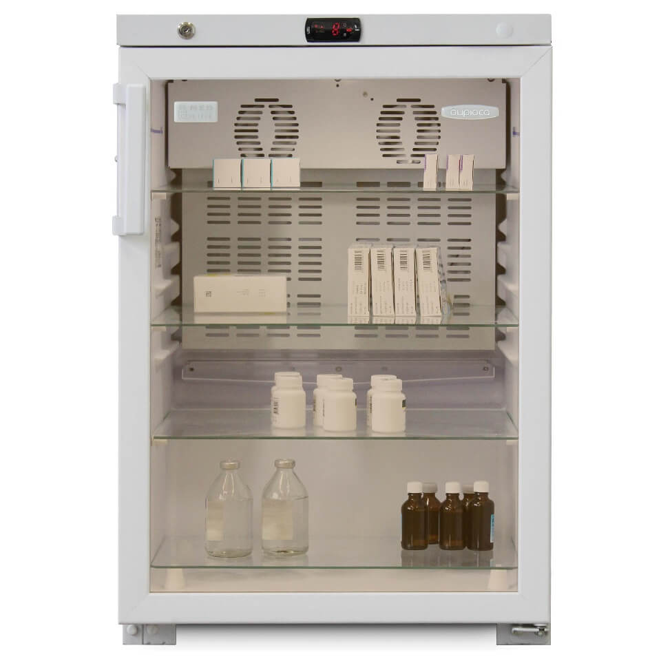 Pharmaceutical refrigerator Biryusa 150S-G (155 l, +2…+15 °C)