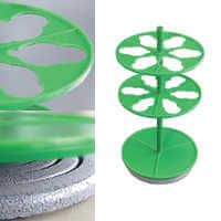 Stand for 6 cylindrical separating funnels with a volume of 250 ml EKROS-2930 (PE-2930), Ecokhim