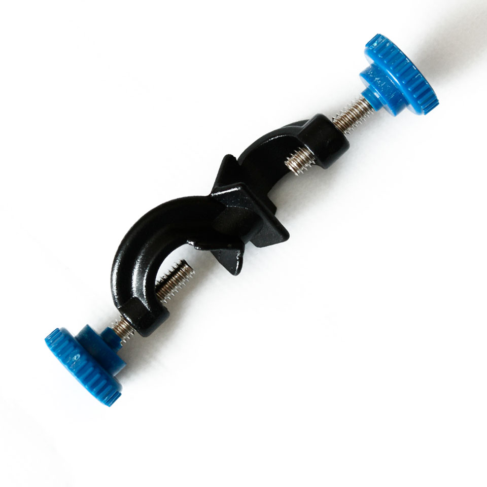 Clamp for legs and rings for laboratory stand ShL-1