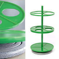 Stand for 3 cylindrical separating funnels with a volume of 500 ml EKROS-2940 (PE-2940), Ecochem