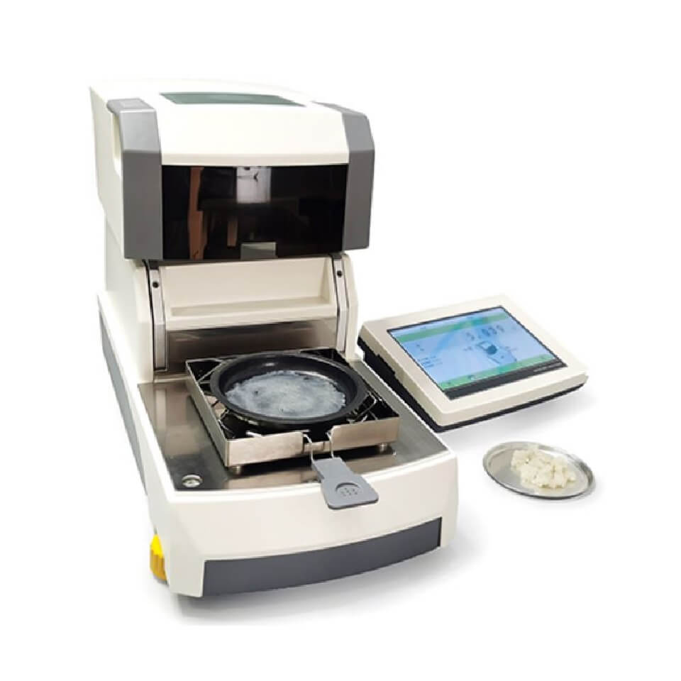 Humidity analyzer MT100MS (110 g x 0.01%, 1 mg, from 40 to 230 °C x 1 °C), MT-03220910, with verification
