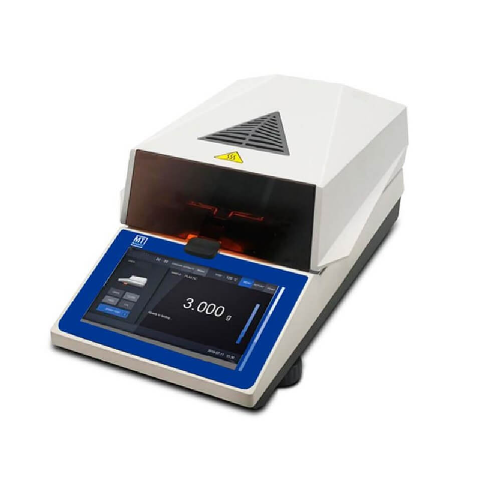 Humidity analyzer MT1003MXPro (110 g x 0.01%, 1 mg, from 40 to 200 °C x 1 °C), MT-03220905, with verification