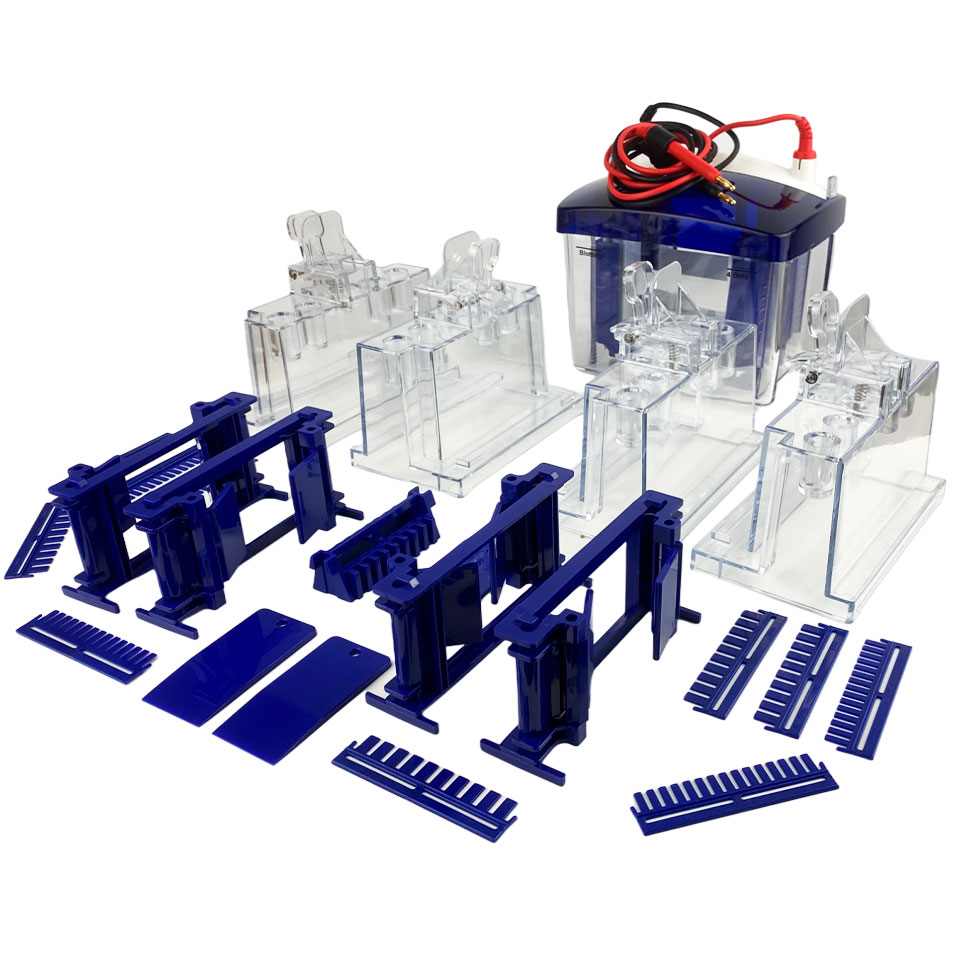 Chamber VE-4 for vertical electrophoresis (up to 4 gels)