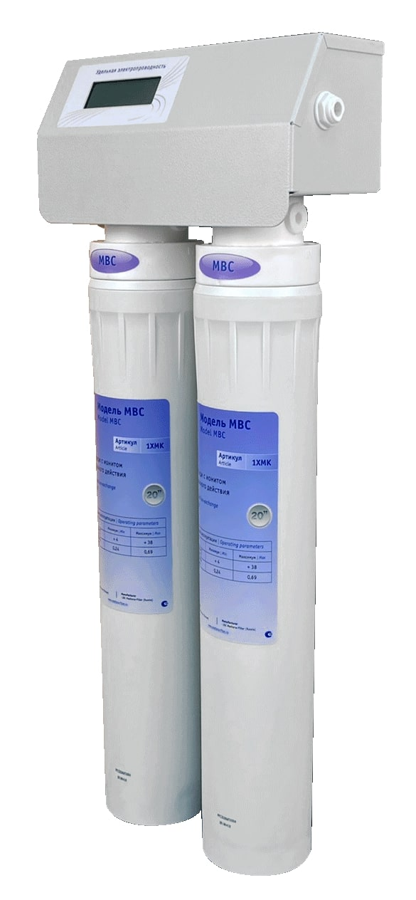Post-treatment plant for obtaining water of analytical quality Aqualab WDS-2 +, complete set MBC 20 + MBC 20, art. 27Y6