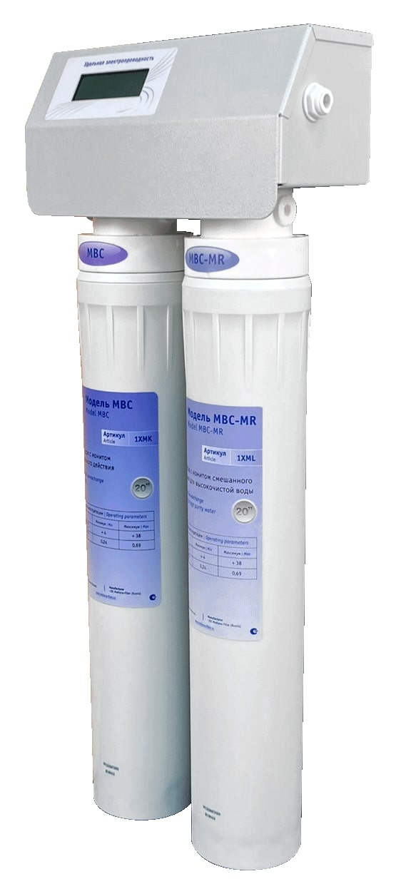 Post-treatment plant for obtaining water of analytical quality Aqualab WDS-2 Combo +, complete set MBC 20 + MBC-UPW 20, art. 27XV