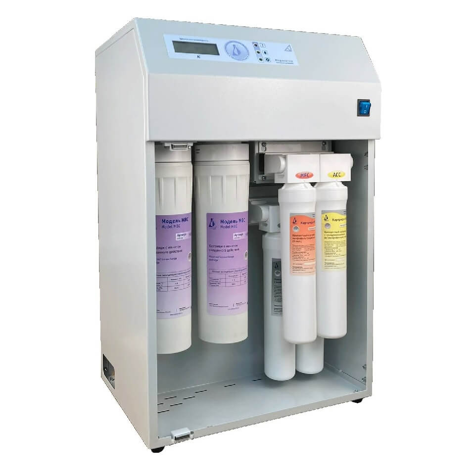 Installation for obtaining purified water and water for injection Aqualab UVOI-MF-1812-2, art. 1TSZ