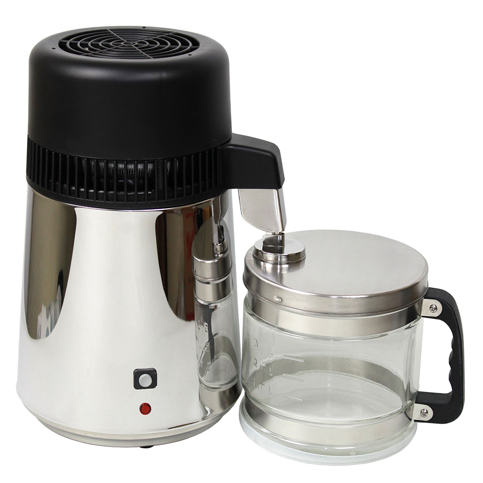 Water distiller Stegler BL-9900 (1 l/h, metal body, glass collection)
