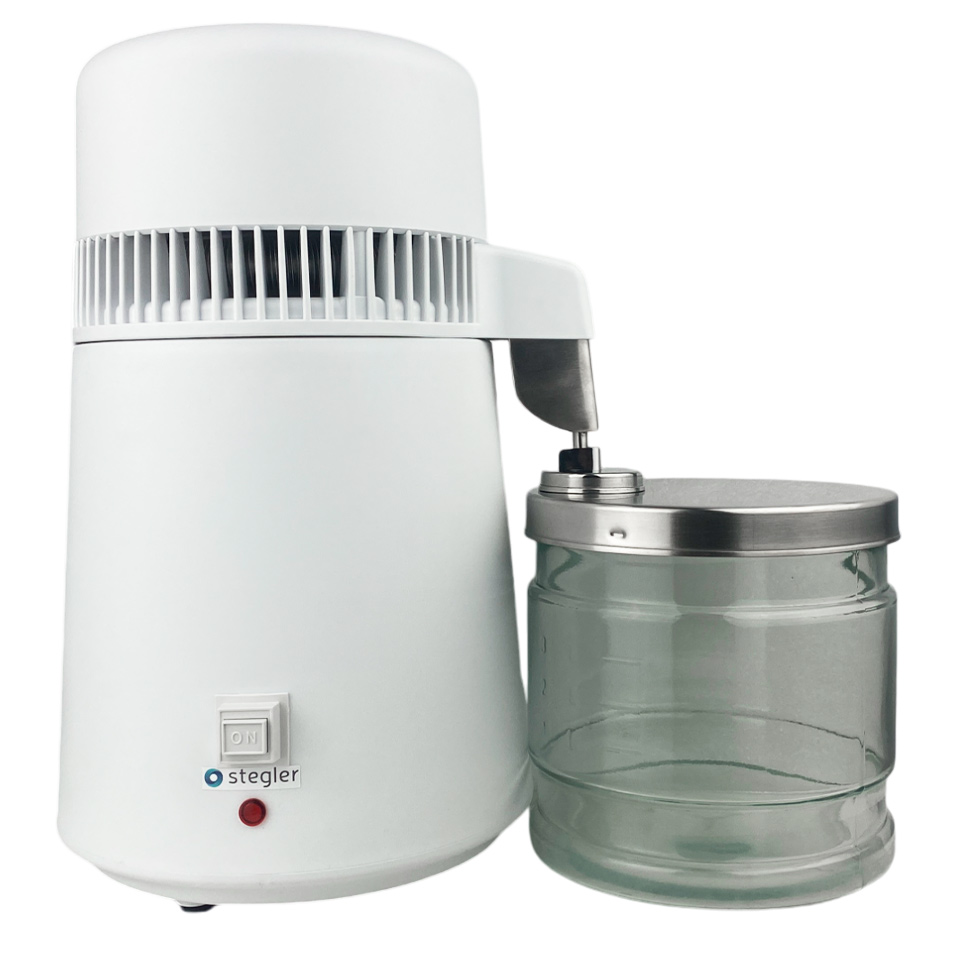 Water distiller Stegler BL-9803 (1 l/h, plastic body, glass collection)