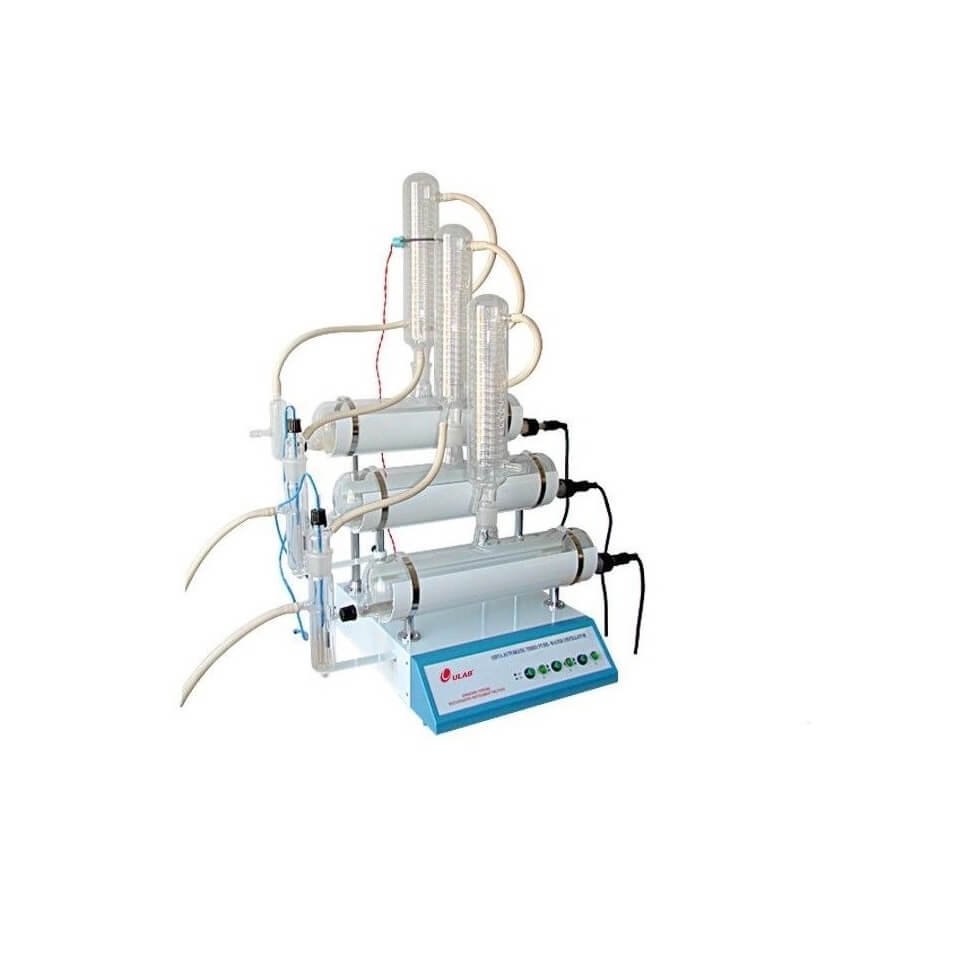 Glass tridistiller ULAB UD-3015 (1.5 l/hour)