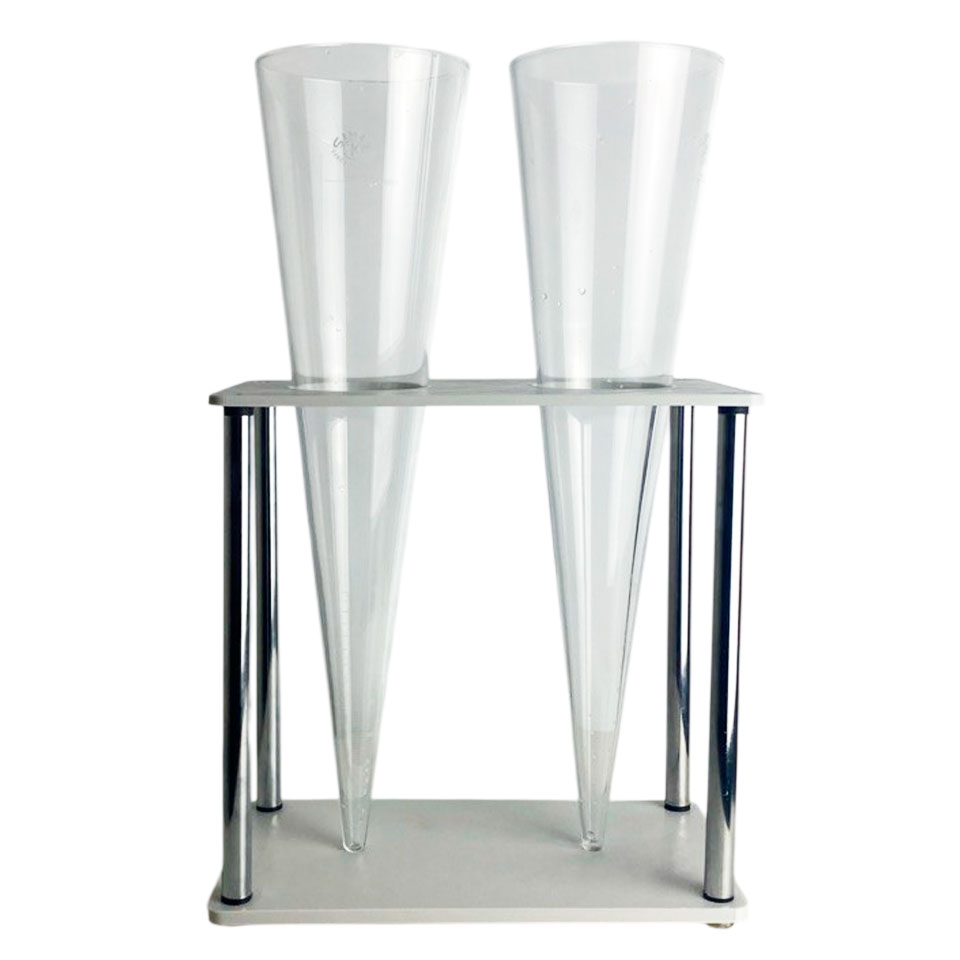 Stand for Imhoff sedimentation funnels