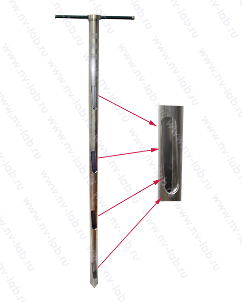 Multi-level grain sampler PZM-3-5-2m (analogous to Sampling Probe RP-140)