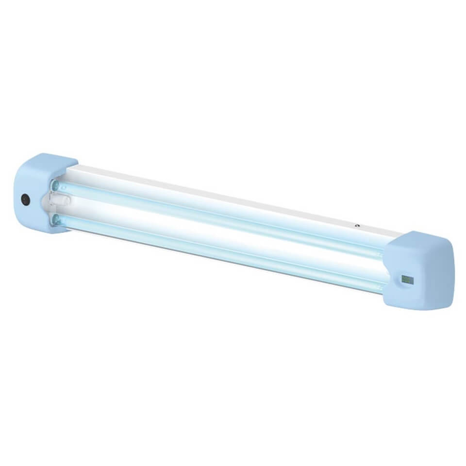 Irradiator KRONT OBN-150-S with lamps (2x30, wall-mounted, lamp hours counter)