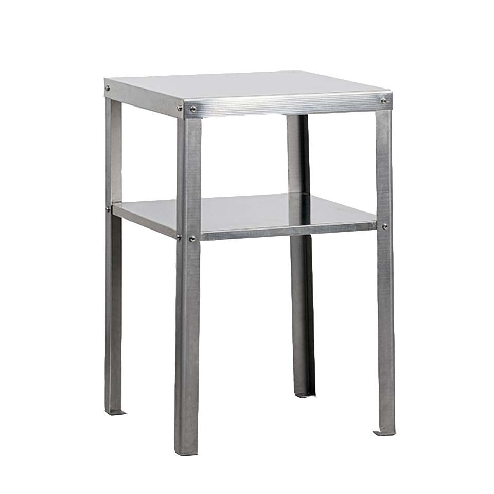Stand for sterilizer GP-40 SPU made of textured stainless steel mod. 3013.1