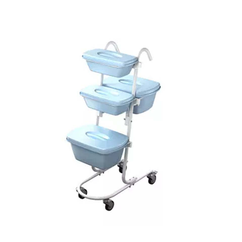 Trolley for placing containers KRONT TK-01