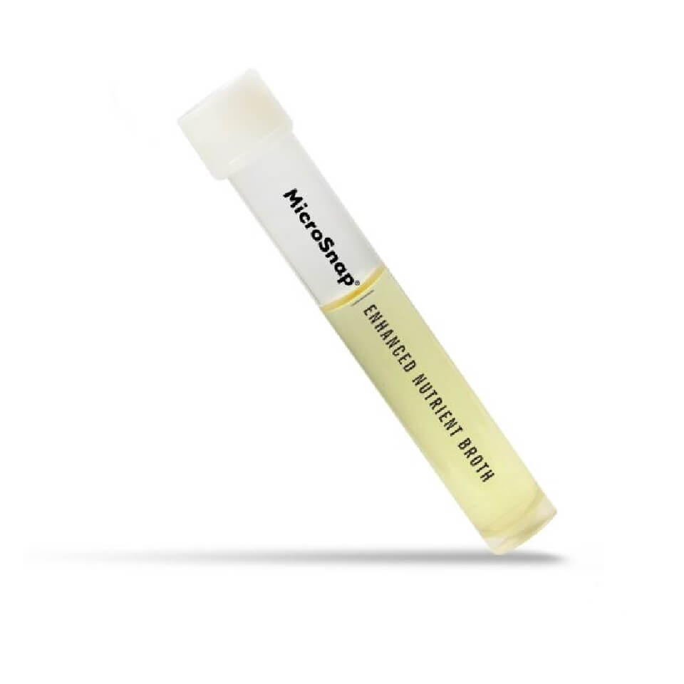 MicroSnap Enchanced Nutrient Broth enrichment broth, 9 ml, for QMAFAnM / coliforms / E.coli, 100 pcs./pack, art. ASY0399