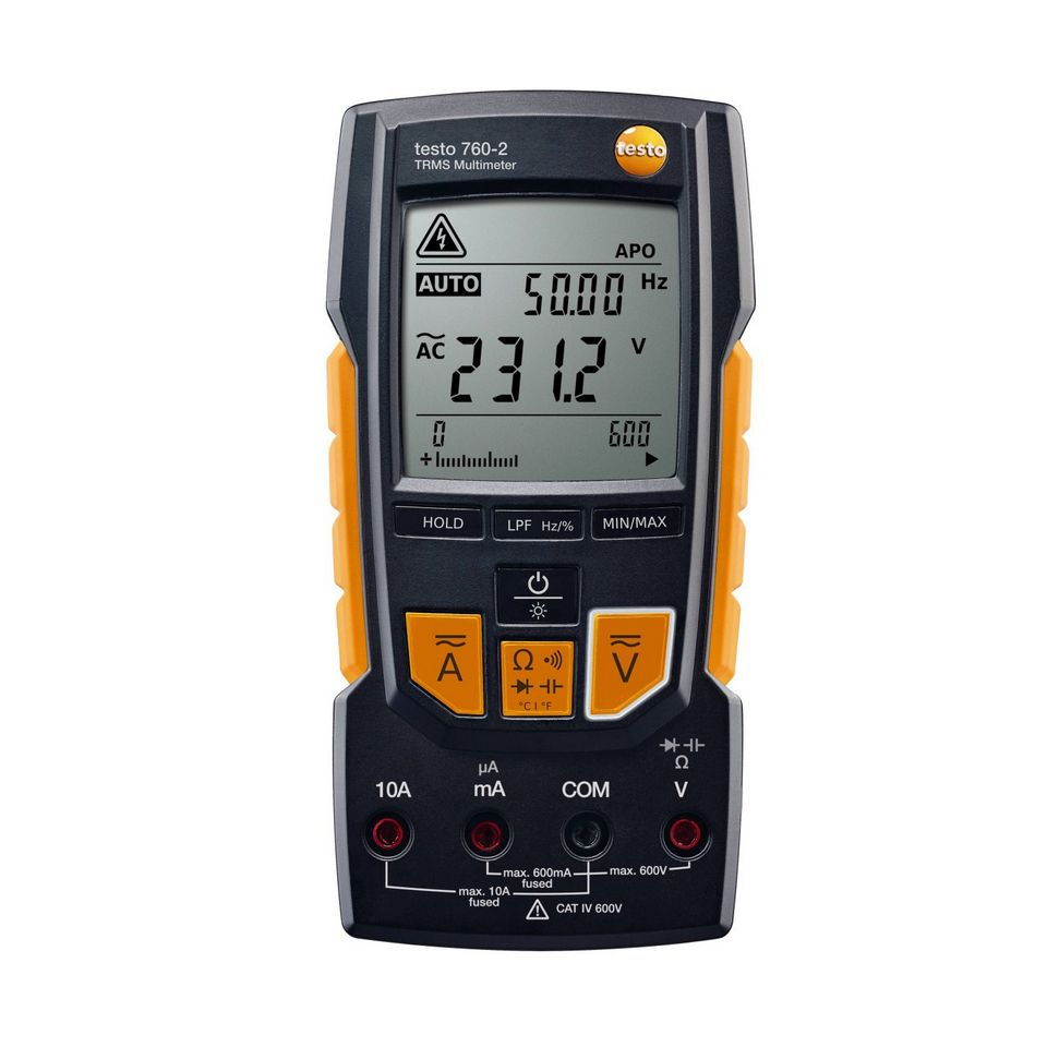 Multimeter Testo 760-2 (digital, true RMS measurement function)