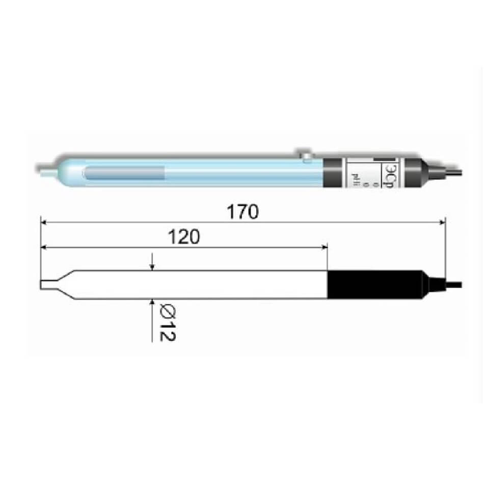 Reference electrode ESR-10101/3.5 (glass)