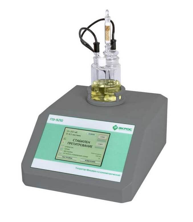 Coulometric Fischer titrator PE-9210 (cell with diaphragm), Ecochem